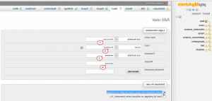 How to create new database user through PHP MY Admin -4